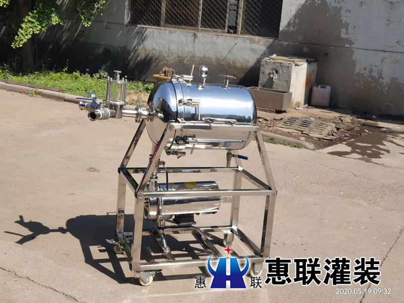 小型白酒專(zhuān)用過(guò)濾機(jī)